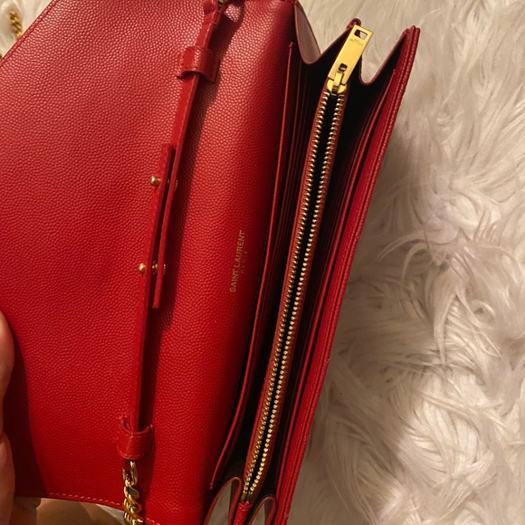 YSL Saint Laurent Monogram Chain Wallet - Picture 5 of 9